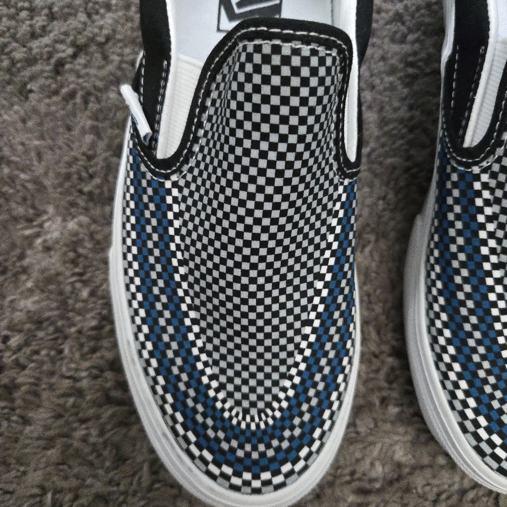 Vans Classic Slip On Checkered Multi Women Size 8 102025 - Picture 2 of 7